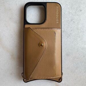 Bandolier Brown Phone Case with Card Slot